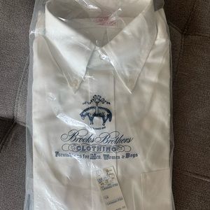 NWT Brooks Brothers White Button Down!